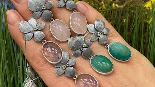 ️НОВИНКИ️ серебряные украшения с натуральными камнями