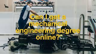 Can I get a mechanical engineering degree online? Salary - Worth it or not