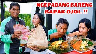 BAPAK OJOL KAGET DI TABOK UANG SETELAH LAHAP MAKAN NASI PADANG!!