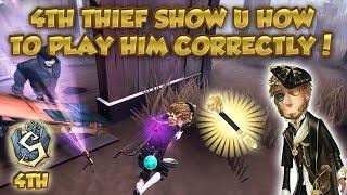 #43 (4th Thief) How to Correctly Use Thief Extra Flashlight! | Identity V | 第五人格 | 제5인격 | Thief