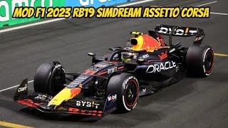 Mod F1 2023 RB19 Simdream Assetto Corsa