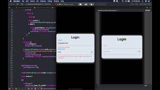 Login Screen TextFields Validation in SwiftUI