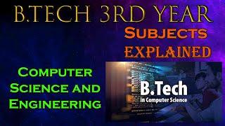 Btech 3rd Year CSE Subjects Explained | Abhinav Vengala