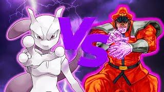 Mewtwo vs M. Bison | Sprite Animation | feat. @revenantANIMS