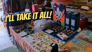 Disney Collection Yard Sale Buy Out!  Using Only Garage Sales To Buy A New Car! Part 3