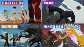 Giant Monsters Size Comparison | Monster Animation