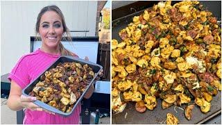 How to Make AMAZING Tortellini on the Griddle