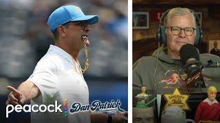 Chargers head coach Jim Harbaugh 'honors work' with team shirts | Dan Patrick Show | NBC Sports