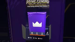 CLAIM YOUR PRIME GAMING PACK #shorts #fifa23 #primegaming