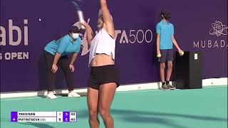 Amazing 24-shots Rally between Trevisan and Putintseva