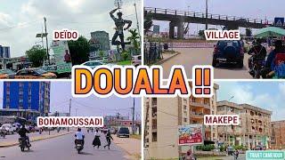 Visitons les Quartiers de DOUALA - Trajet Cameroun