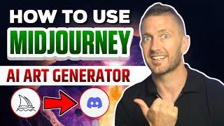 How to use Midjourney AI Art Generator FREE (Access in Discord Server Tutorial)