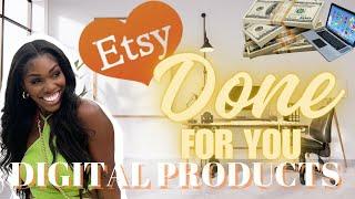 How to Start Selling DONE FOR YOU Digital Products & Make $5,000 A Month #digitalproducts #etsyshop
