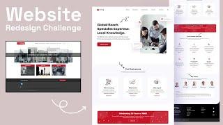 Website Redesign Challenge #3 - Before & After