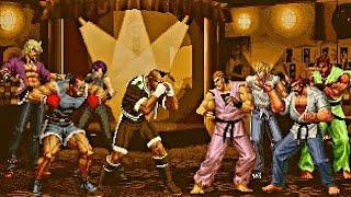 [KOF Mugen] Memorial Classic | Boxers vs Martial Artist [ 4vs4 ]