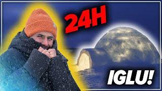 24 STUNDEN im IGLU ÜBERLEBEN! *ZU HEFTIG*  / Vlog #58