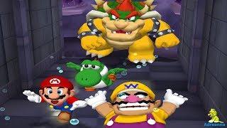 Mario Party 5 - Minigames #1 - Wario Mario Daisy (Yoshi Lucky) All Funny Mini Games