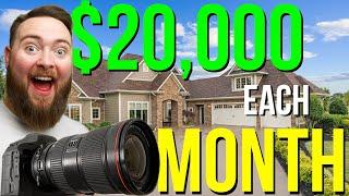 How I Make 20k PER MONTH Shooting REAL ESTATE!