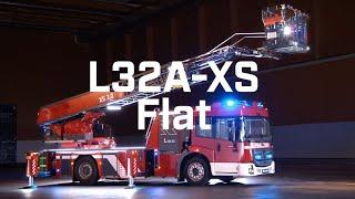 Bühne frei für die Drehleiter L32A-XS Flat