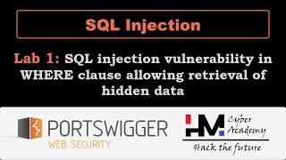 SQL Injection 1 | SQL injection vulnerability in WHERE clause allowing retrieval of hidden data