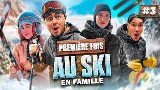 NOTRE PREMIÈRE FOIS AU SKI AVEC NOS SOEURS ! (les pires chutes mdrrr) #3