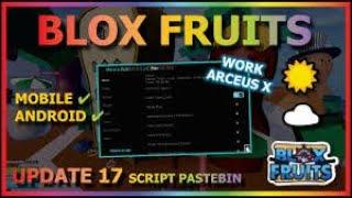 Blox Fruit Script Pastebin 2022