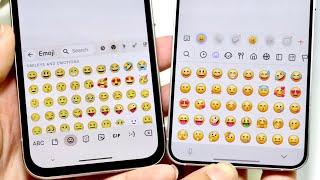 Google Emojis Vs Samsung Emojis! (Which Is Better?)