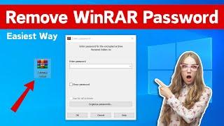 How To Remove Password From WinRAR File | Remove Password From RAR | Remove WinRAR Password (Easy)