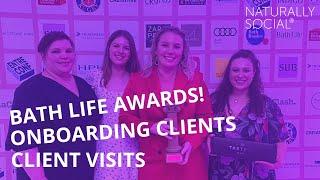 We won at Bath Life Awards! I Social media agency vlog