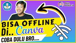 Cara menggunakan canva - Presentasi Offline di CANVA | Belajar canva untuk Pemula