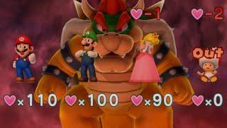 Mario Party 10 - Mario, Luigi, Peach, Toad vs Bowser - Chaos Castle