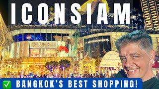 ICONSIAM Bangkok • best way to escape the heat / rain!  #1 shopping in Thailand • must go here!