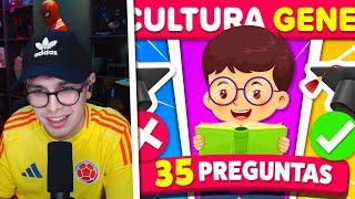 JUANSGUARNIZO REACCIONA A ¿TIENES QUE VOLVER A LA ESCUELA? PREGUNTAS DE CULTURA GENERAL