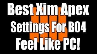 Best Xim Apex Settings For Black Ops 4!