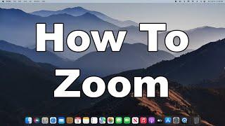 All The Ways You Can Zoom In & Zoom Out In macOS | Zoom Settings | A Quick & Easy Guide