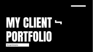 My Client Portfolio