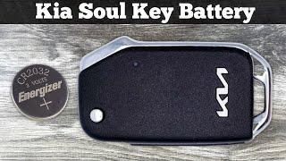 2019 - 2023 Kia Soul Key Fob Battery Replacement - How To Change Replace Soul Remote Key Batteries