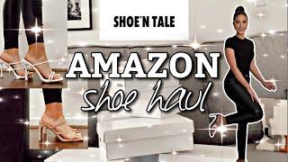 THE CUTEST SPRING SANDALS FROM AMAZON! | SHOE N' TALE Haul & Review!