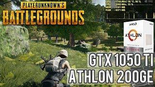 Teste PUBG - Athlon 200GE / GTX 1050 TI / 8GB DDR4 - Full HD Alto vs Mínimo