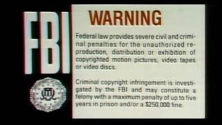 Warner Home Video FBI Warning (1982-2004)