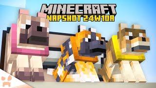 NEW DOGS Were Just added To Minecraft 1.21!