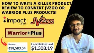 How to write a killer product review to convert JVzoo or Warrior Plus products!