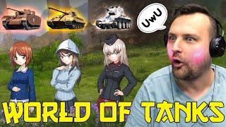 *NEW TANKS GAMEPLAY*: World of Tanks + Anime!