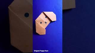 #origamidog #paperdog #paperpuppy #dogface #origamitutorial #papercraft #dog #diy