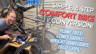 Make any bike COMFORTABLE with these 4 simple steps!