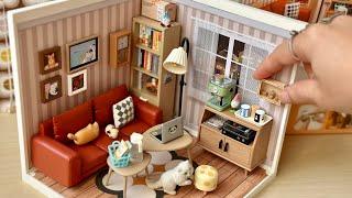 Rolife Cozy Living Lounge - DIY Miniature ASMR