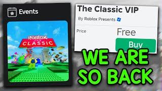 Roblox Did NOT Ruin The Classic Event…