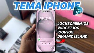 Tema HyperOS Menjadi Iphone 16 Terbaru | Cara Mengubah Tampilan HP Android Menjadi IOS 18 Terbaru