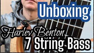 Honest Unboxing of the Harley Benton 7 String Bass BZ-7000 II NT from Thomann + Test Drive