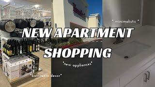 VLOG | Shopping for new apartment + target + walmart + more